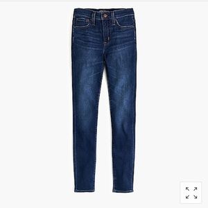9" high-rise skinny jean in perfect blue wash